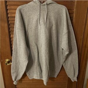 Hanes EcoSmart Light Gray Hoodie